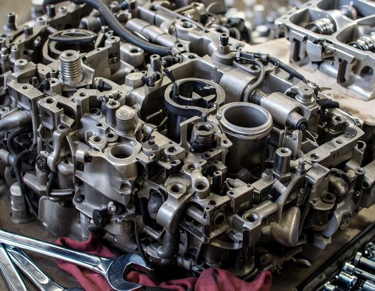 Technische Untersuchung eines Fahrzeugaggregats zur Plausibilitätsprüfung Motorschaden, Plausibilitätsprüfung, Bewertungen, Prüfen, Beweise sichern